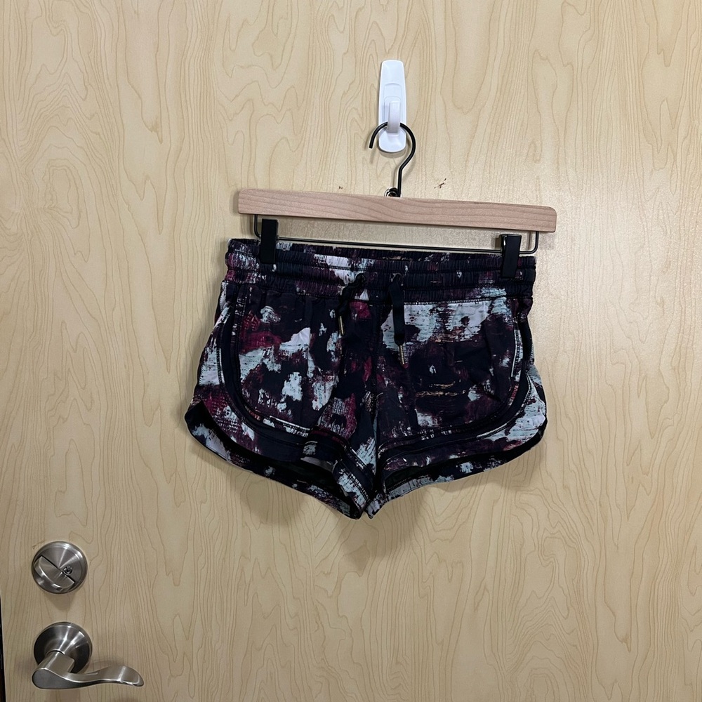 lululemon athletica Black Multi Athletic Shorts